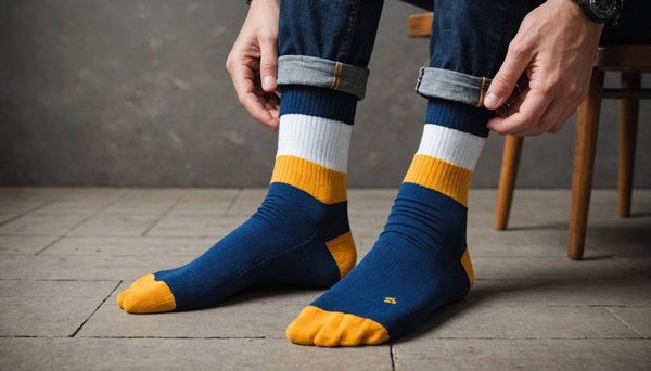 Ajoutez une touche de couleur avec les socquettes homme fantaisie.